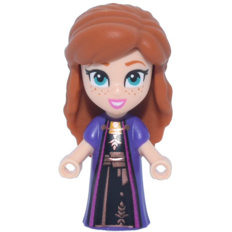 Lego Anna - Microdoll, Dark Purple Dress