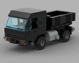 Stewart and Stevenson M1078 Black Modified From "nlegoguy"
