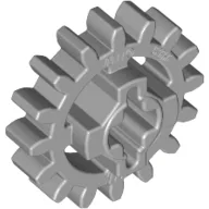 Technic Gear 16 Tooth Reinforced [New Style] / Light Bluish Gray