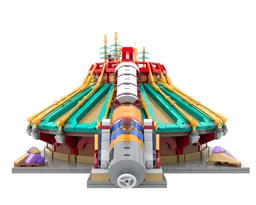Space Mountain midiscale inspired building instructions