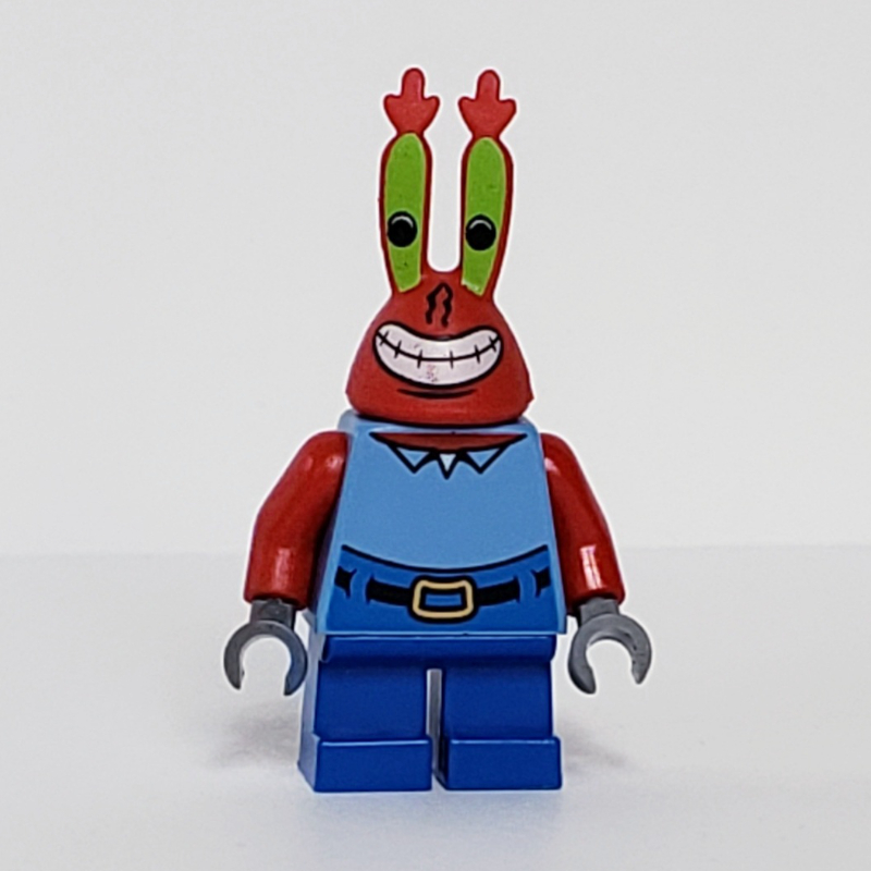 Lego Mr. Krabs with Large Grin