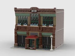 Empty Brown Building