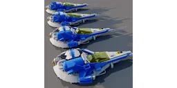 Neo Classic Space (NCS) Spaceship