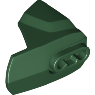 Lego Large Figure Limb Cover, Size 4, Armor with Ball Joint Socket / Dark Green