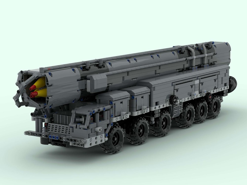 Lego MAZ-547 with RSD-10 Pioneer - SS-20 - Sabre