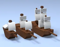 Sea of Thieves - Galleon, Brigantine, and Sloop Mini-Builds