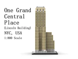 One Grand Central Place (Lincoln Building) 1:800 Scale