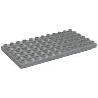 Duplo Plate 6 x 12 / Light Bluish Gray