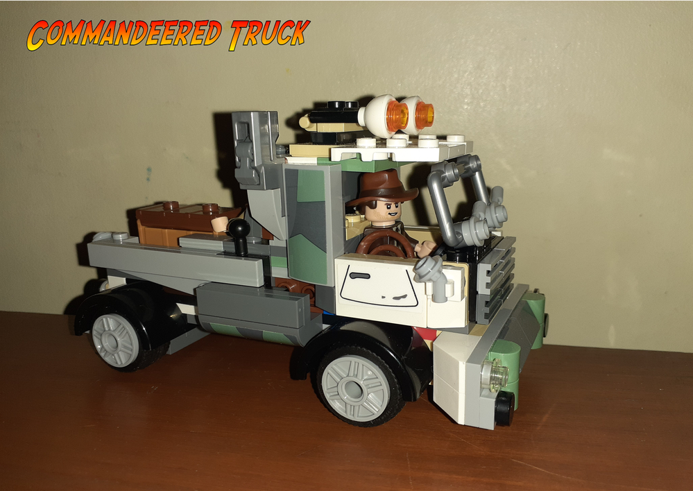 Lego Commandeered Truck - alt build of 77012