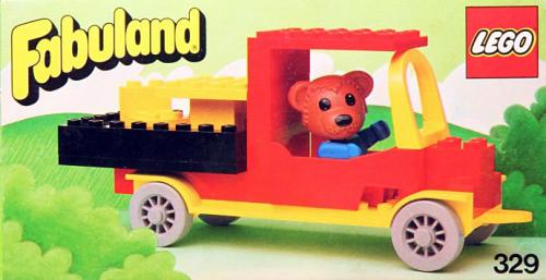 Lego Bernard Bear and his Delivery Lorry