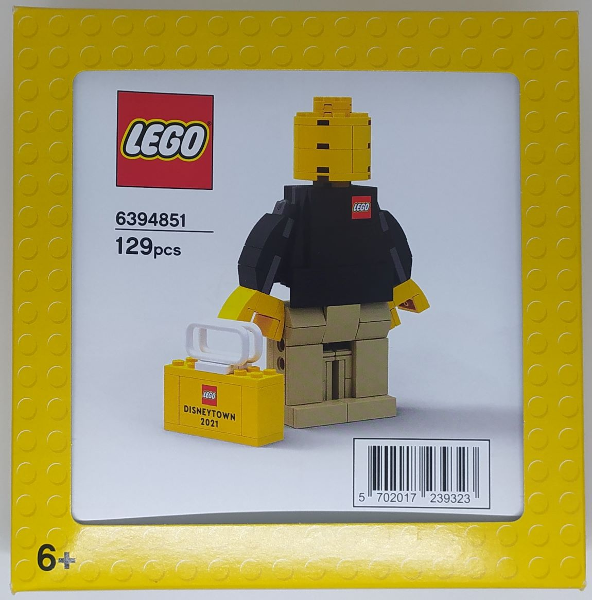 Lego Disneytown Brand Store Opening Associate Figure