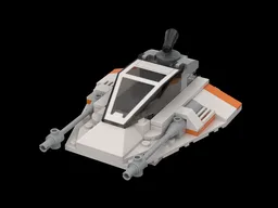 [MOD] Improved 75268 Modified T-47 Rebel Airspeeder "Snowspeeder"