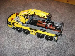 Pneumatic forest crane