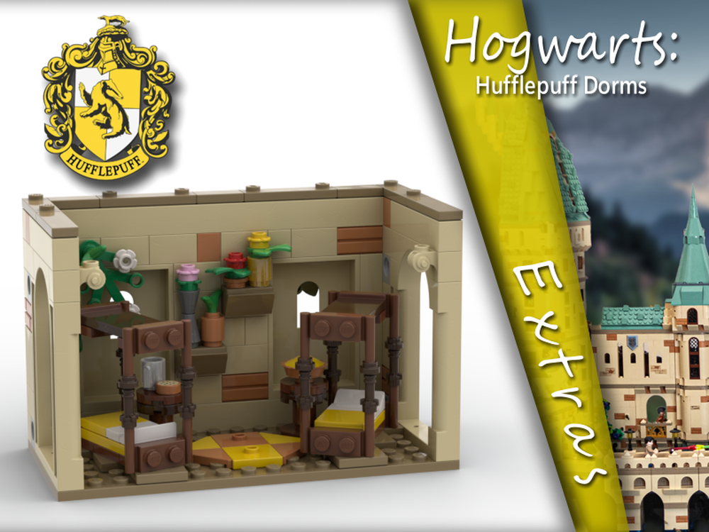 Lego HP Modular - Yellow Dorms