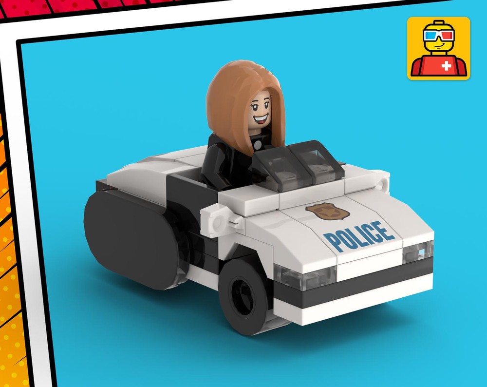 Lego Tiny Demolition Man Vehicle - The Lenina Huxley's Car