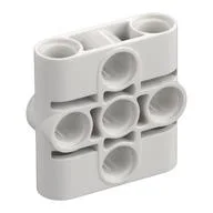 Technic Connector Beam 3 x 3 / White