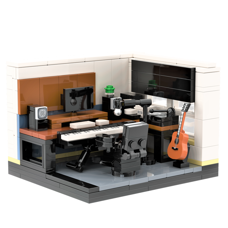 Lego Guitarist Studio