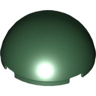 Lego Dome Hemisphere 4 x 4 / Dark Green