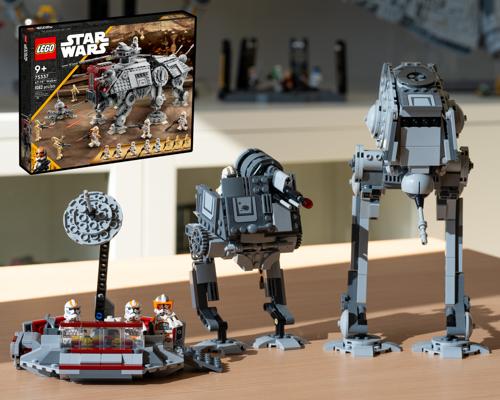 Lego AT-DP, AT-DT & Forward Command Center (Alternate Models from 1x AT-TE 75337)