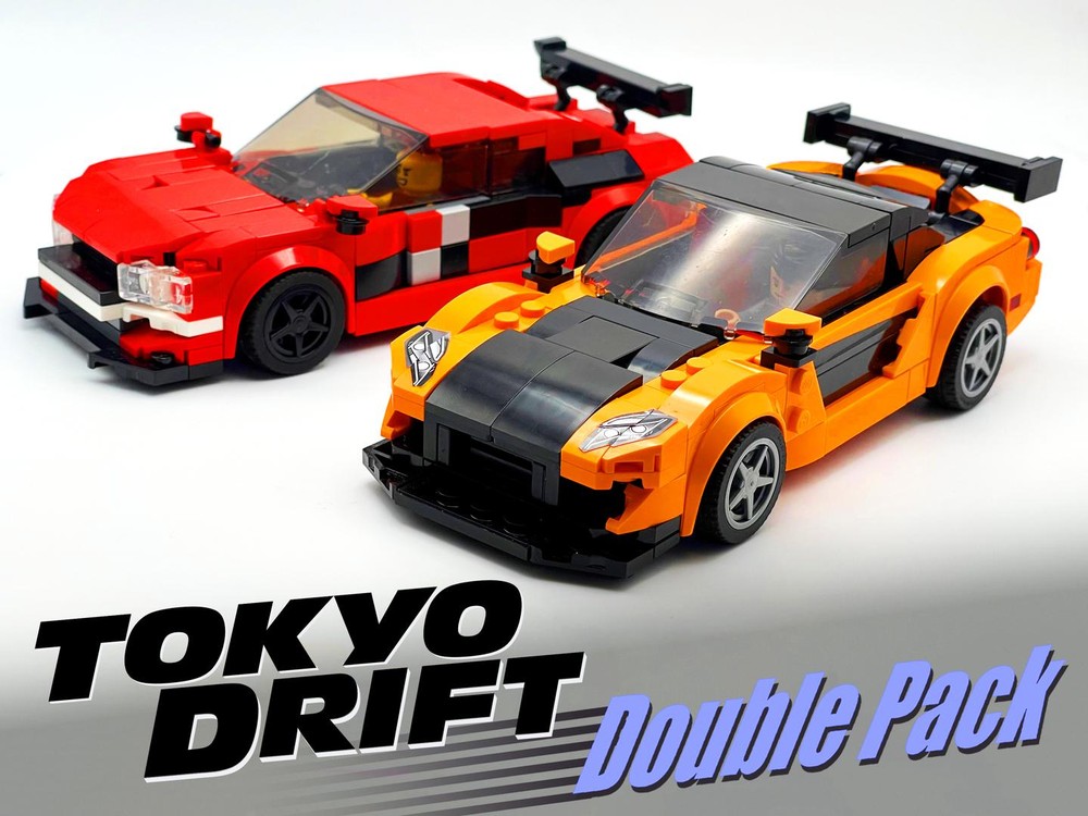 Lego Tokyo Drift Double Pack - Zoomy RX-7 & Mitsy Lancer EVO