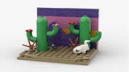 Lost: A Desert Diorama