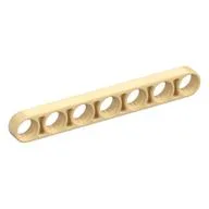 Technic Beam 1 x 7 Thin / Tan