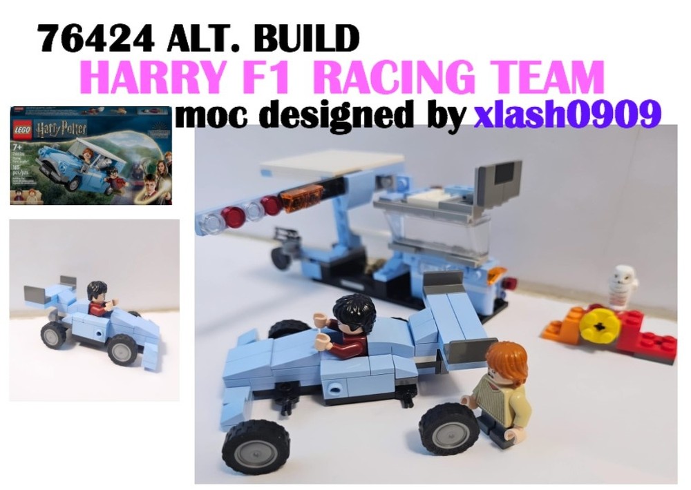 Lego 76424 HARRY F1 RACING TEAM