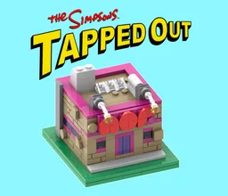 Microscale Moe's Bar - The Simpsons Tapped out!
