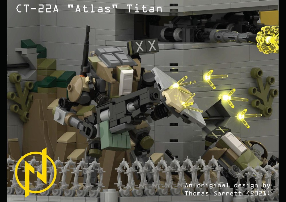 Lego CT-22A Atlas Titan
