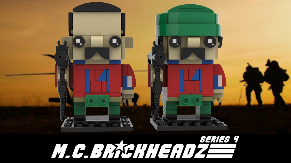 Lego Bazooka (1985) - M.C.Brickheadz series 4