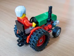 Tiny Tractor with trailer