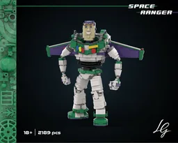 SPACE RANGER – Brick-Built Hero