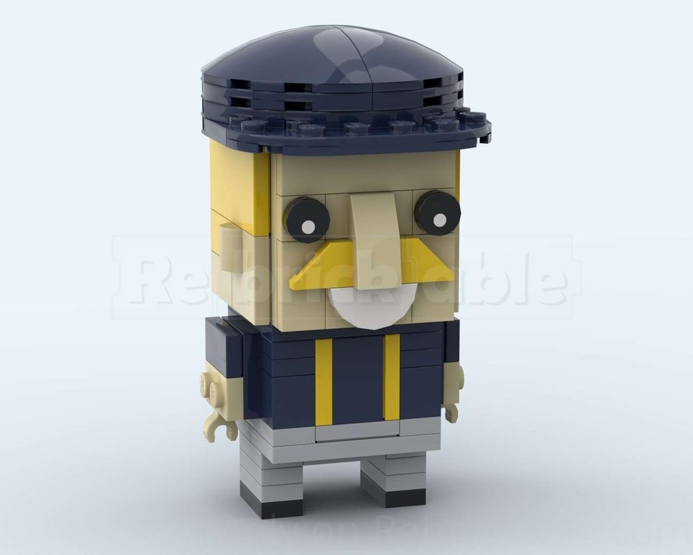Lego Bernie Brewer - Milwaukee Brewers Mascot