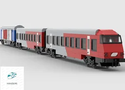 Austrian City Shuttle Train