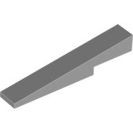 Lego Brick Sloped 1 x 6 x 1 with 1 x 2 x 1/3 Cutout / Light Bluish Gray