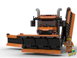 Canadian spreader plow
