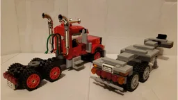 Mack Superliner and Skeleton Trailer
