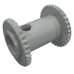 String Reel 2 x 2 Winch Drum / Light Gray