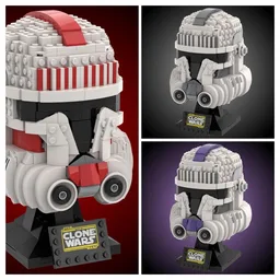 Coruscant Guard (Red), Kamino Security (Grey), 187th (Purple) Clone