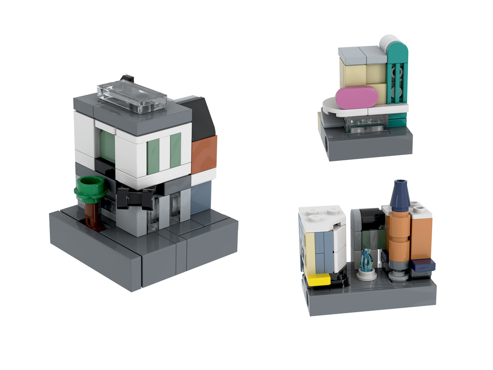Lego Micro Modular Buildings part 4