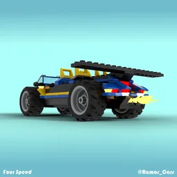 Four Speed with Pullback Motor