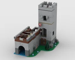 10305 Rebuild - Lion Knights Watchtower