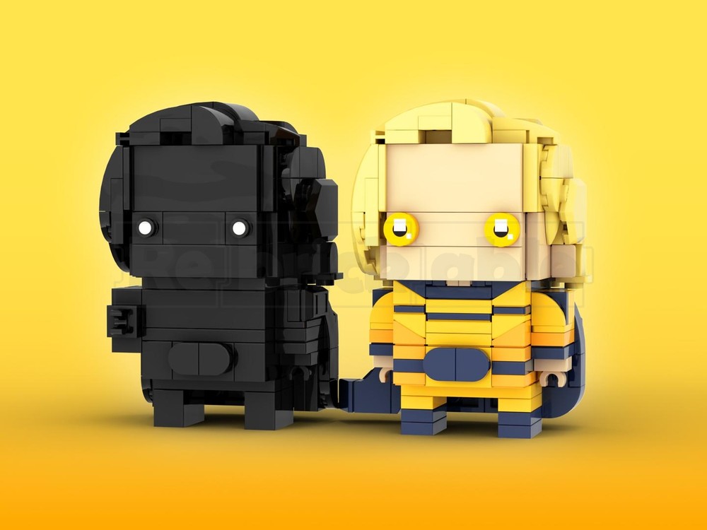 Lego Sentry & Void Brickheadz LEGO MOC - Thunderbolts*