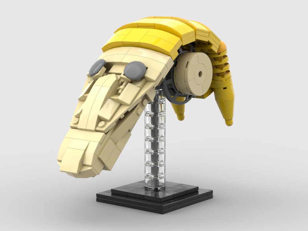 Lego Battle Droid Head Sculpture