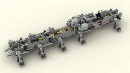 10x10 compact Chassis, 4/5 steered axles, Kids Mode