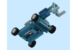 Mini telehandler telescopic loader