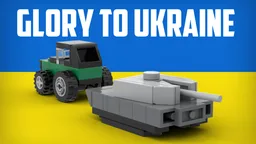 LEGO John Deere Tractor & Russian Tank