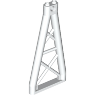 Lego Support 1 x 6 x 10 Girder Triangular / White