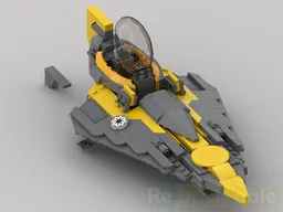 Anakin Skywalker's Secondary Delta-7B Aethersprite-Class Light Interceptor