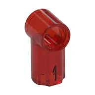 Technic Axle and Pin Connector Angled #1 / Trans-Red